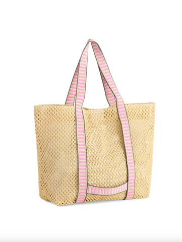 Shiraleah-Dorian Tote- Pink