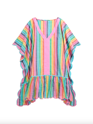 Shiraleah- Rosalia Mini Caftan- One Size
