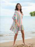 Shiraleah- Rosalia Mini Caftan- One Size