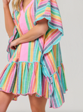 Shiraleah- Rosalia Mini Caftan- One Size
