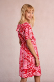 Molly Bracken- Printed dress, elasticated waist