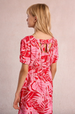 Molly Bracken- Printed dress, elasticated waist