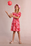 Molly Bracken- Printed dress, elasticated waist