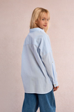 Molly Bracken- Light Blue Long Sleeve Shirt