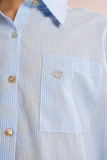 Molly Bracken- Light Blue Long Sleeve Shirt