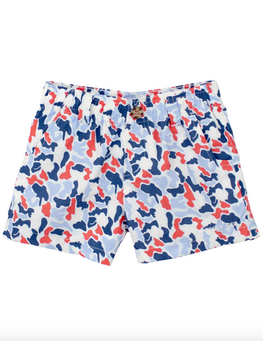 Properly Tied- Boys Mallard Short Americana Camo