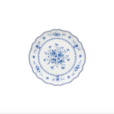 Costa Nova-Vila-Salad/dessert plate, White-blue