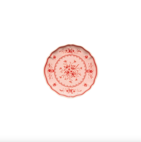Costa Nova- Vila- Appetizer plate, Pink-red