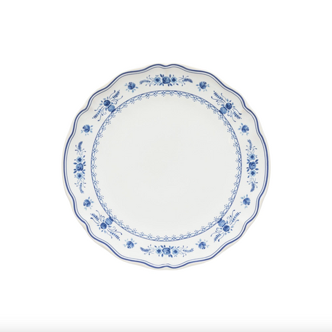 Costa Nova- Vila- Dinner plate, White-blue