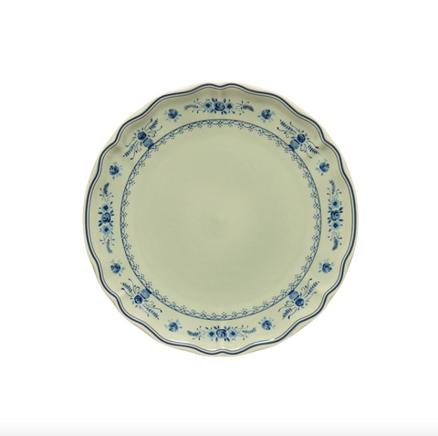 Costa Nova-Vila-  Dinner plate, Olive-blue