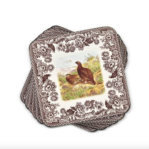 Spode- Woodland Coasters Set of 6