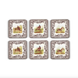Spode- Woodland Coasters Set of 6