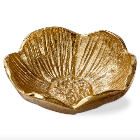 Tag- Blossom Cast Aluminum Dish