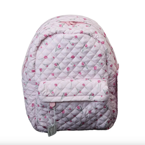 Hamner Hill- Tiptoe Tulip Quilted Backpack