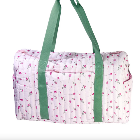 Hamner Hill-Tiptoe Tulip Quilted Duffle