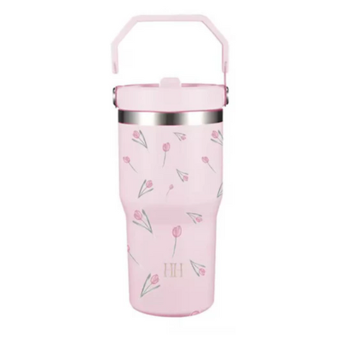 Hamner hill- Tiptoe Tulip Straw Cup