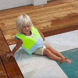 Sunny Life- Kids Swim Vest 1-2 - Salty the Shark Neon Yellow