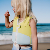 Sunny Life- Kids Swim Vest 1-2 - Salty the Shark Neon Yellow