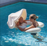 Sunny Life- Float Together Baby Seat - Duck Sage Stripe