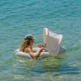 Sunny Life- Float Together Baby Seat - Duck Sage Stripe