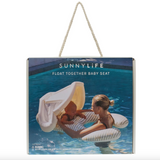 Sunny Life- Float Together Baby Seat - Duck Sage Stripe