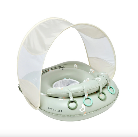 Sunny Life- Interactive Baby Float - Sammy the Seagull Green