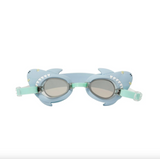 Sunny Life- Swimming Goggles - Salty The Shark Blue