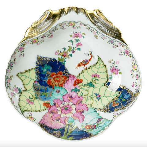 Mottahedeh-TOBACCO LEAF SHELL DISH