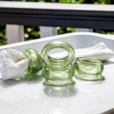 Juliska- Provence Glass  Provence Napkin Ring - Basil
