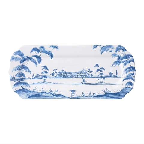 Juliska- 15" Hostess Tray - Delft Blue