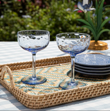 Juliska- Puro  Cocktail Coupe - Chambray