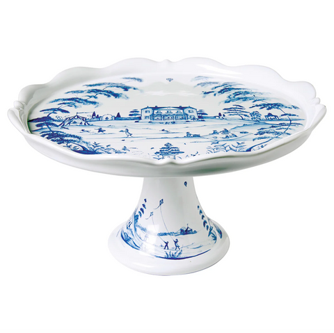 Juliska- Country Estate  Cake Stand - Delft Blue