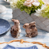 Juliska- Clever Creatures  Bunny Salt and Pepper Shakers Set/2pc