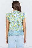 Dear John- Lemon Carpri-Puja Top