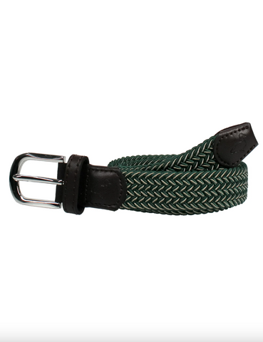 Properly Tied- Boys Country Club Stretch Belt Timber