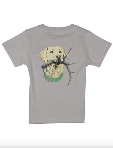 Properly Tied- Baby Antler Lab SS Ice Grey