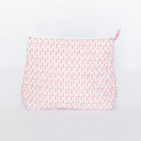 Anne Neilson- Large Bloom Floral Cosmetic Bag
