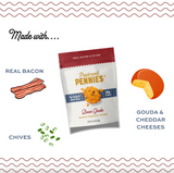 Pennies- Bacon Gouda