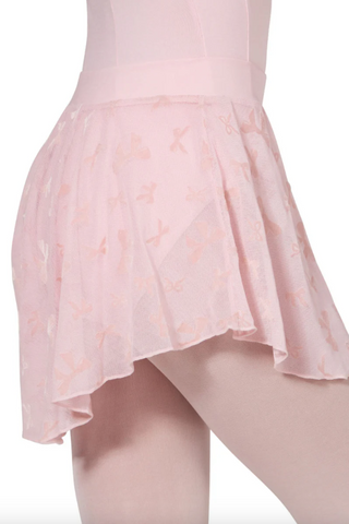 Capezio- Take A Bow Charm Pull-On Skirt Child Pink