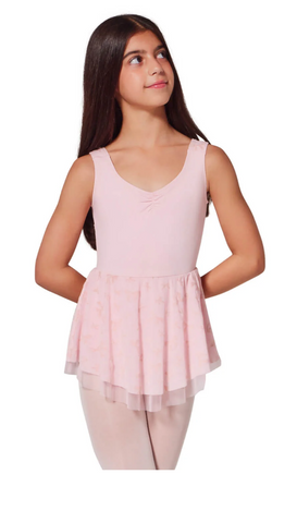 CAPEZIO Applause Leotard Dress Regular price- Pink