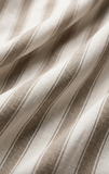 Z Supply-Perfect Striped Linen Button Up-Light Toffee