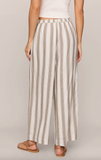 Z Supply- The Perfect Linen Striped Pant- Light Toffee 