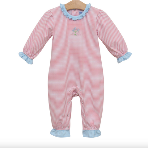 Trotter Street- Flower Bouquet Romper