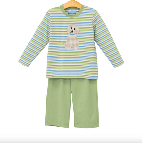 Trotter Street- Puppy Pant Set