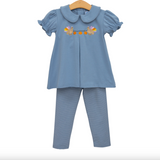 Trotter Street- Turkey Peter Pan Pant Set