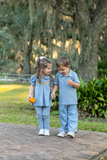 Trotter Street- Turkey Peter Pan Pant Set