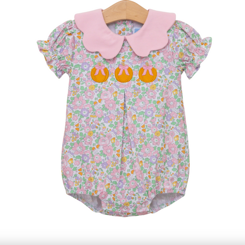 Trotter Street- Pumpkin Floral Bubble
