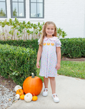 Trotter Street- Pumpkin Floral Dress