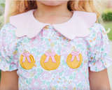 Trotter Street- Pumpkin Floral Dress