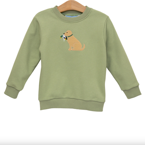Trotters Street- French Terry Pullover- Dog